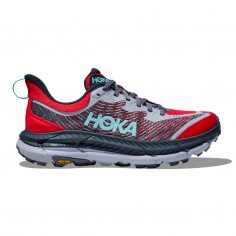 Hoka Mafate Speed 4 Red Gray AW24 Women's Shoes