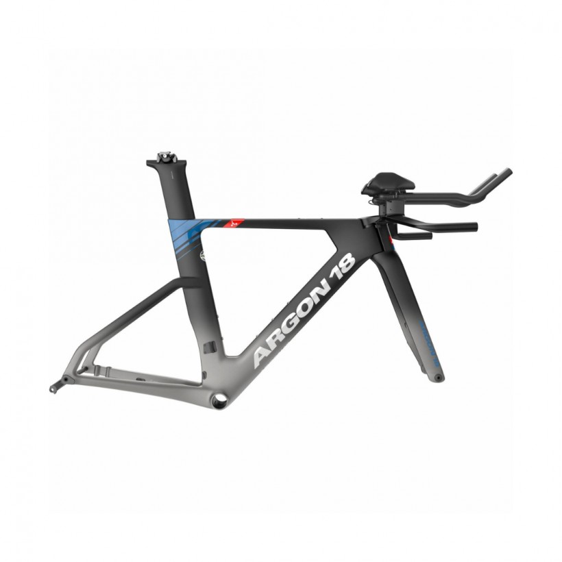 ARGON 18 E-118 Tri Plus Disc Frame and Fork Set Black