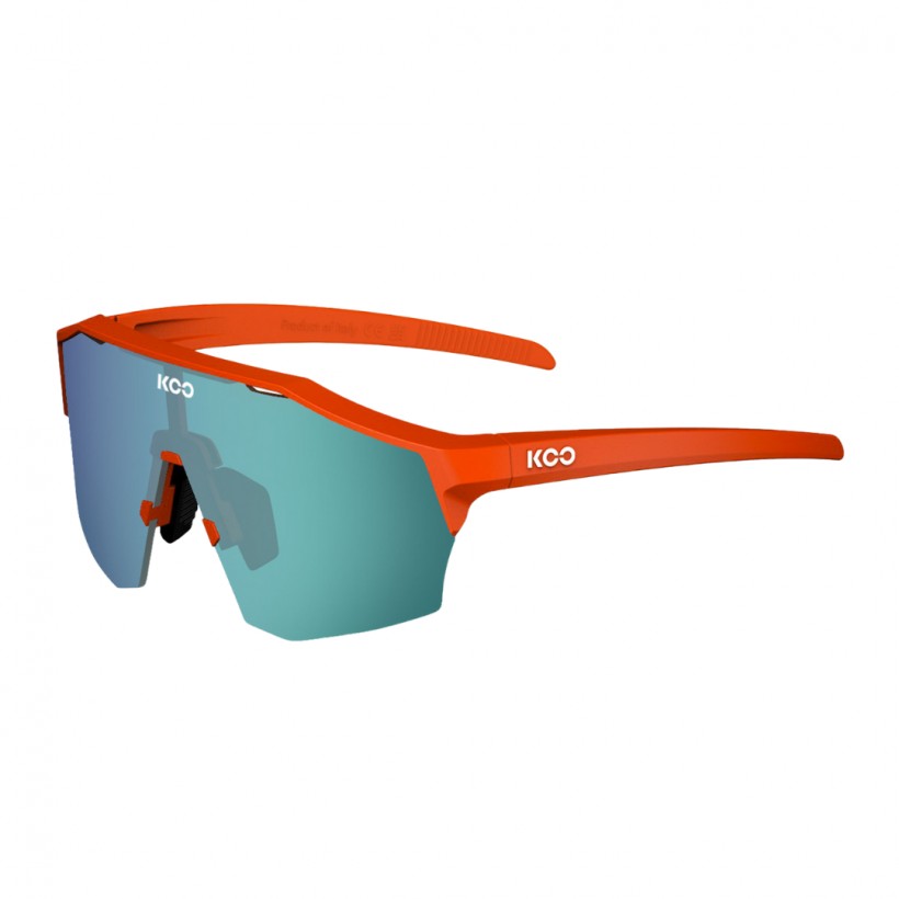 KOO Alibi Green Orange Glasses