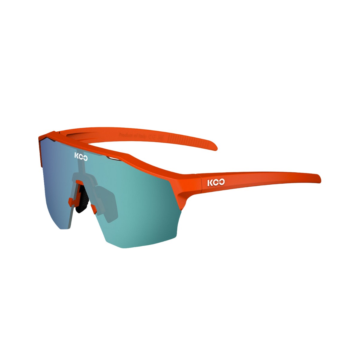 KOO Alibi Grün Orange Brille