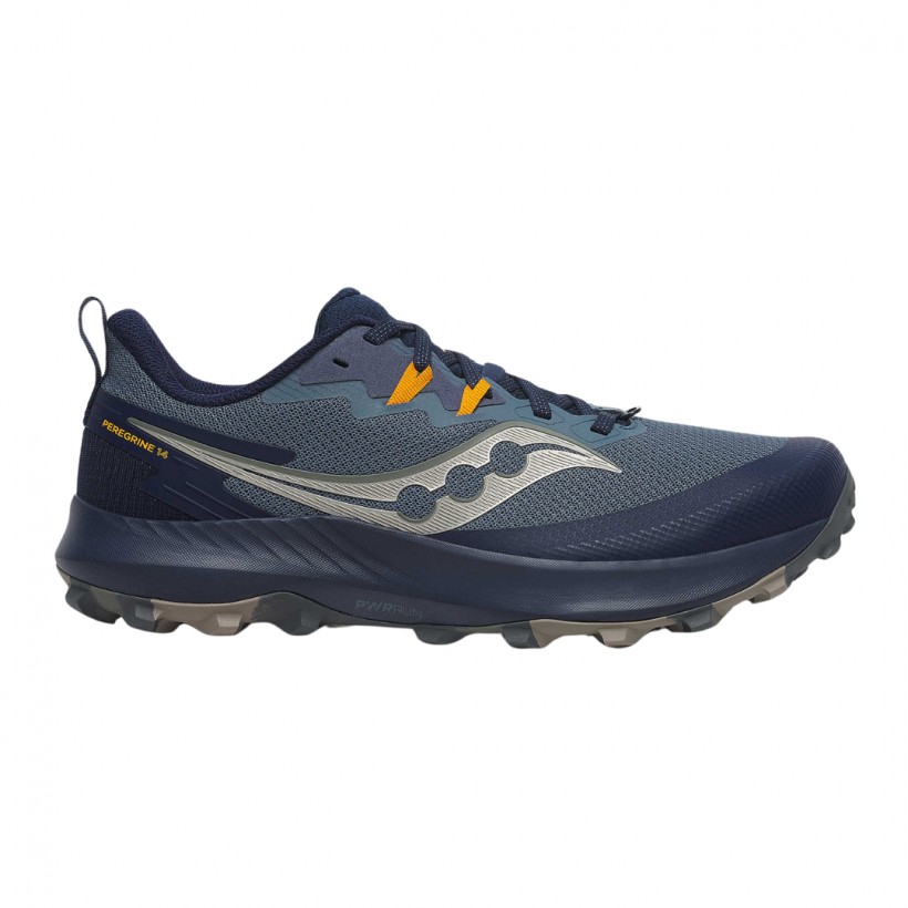 Saucony Peregrine 14 Navy Blue AW24 Sneakers