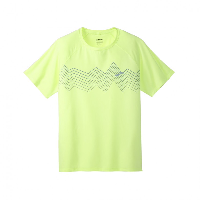 Brooks Atmosphere 2.0 Kurzarm T-Shirt Gelb