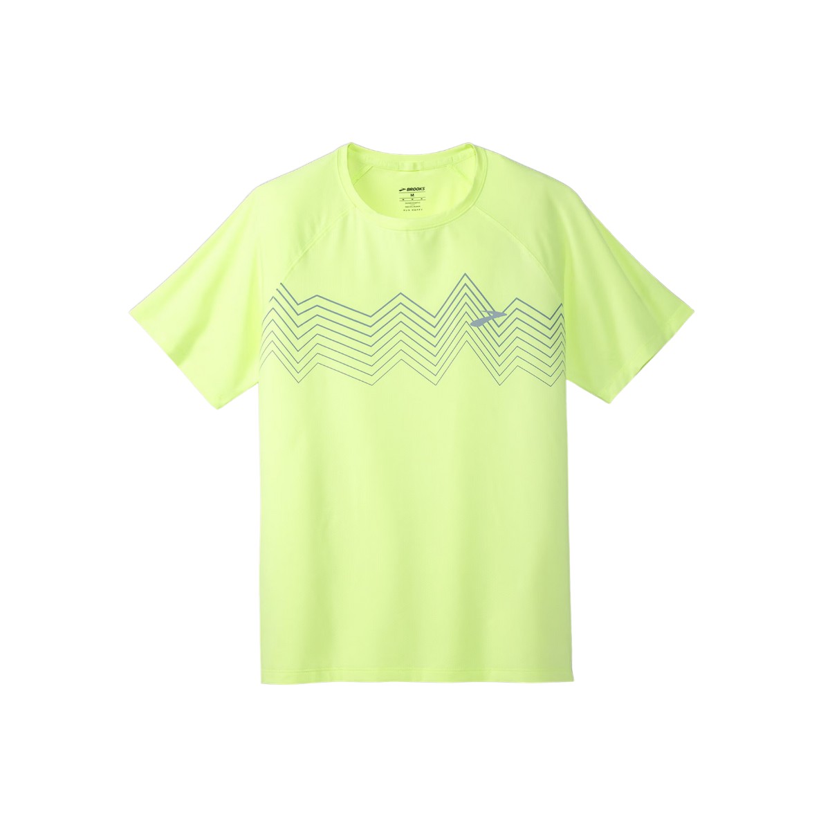 Brooks Atmosphere 2.0 Kurzarm T-Shirt Gelb, Größe S