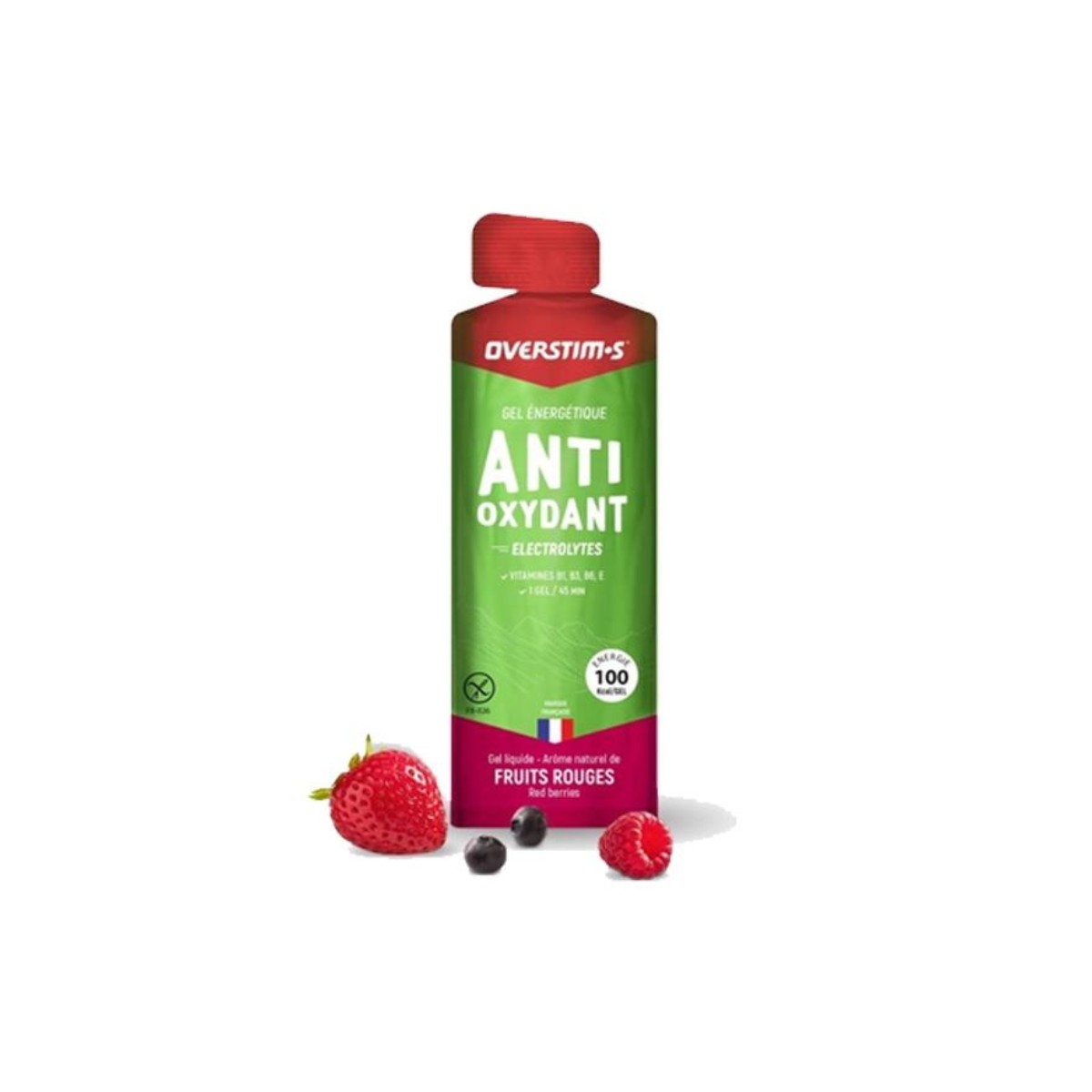 Gel Overstims Antioxidans Rote Früchte 30g (1 Einheit)