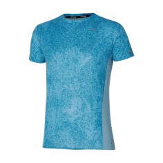 Mizuno Premium Aero Short Sleeve T-Shirt Blue