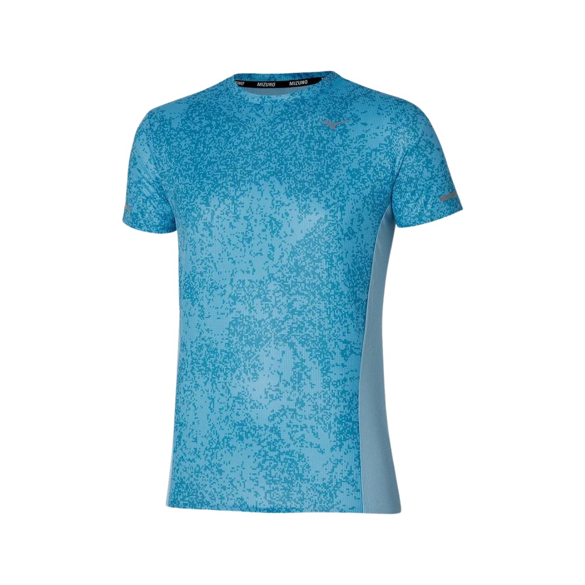 Mizuno Premium Aero Kurzarm-T-Shirt Blau, Größe M