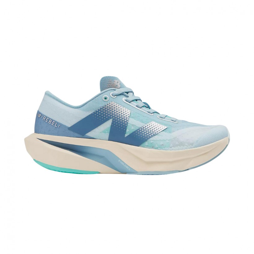 New Balance FuelCell Rebel v4 Turquoise Blue  Women's Running Shoes