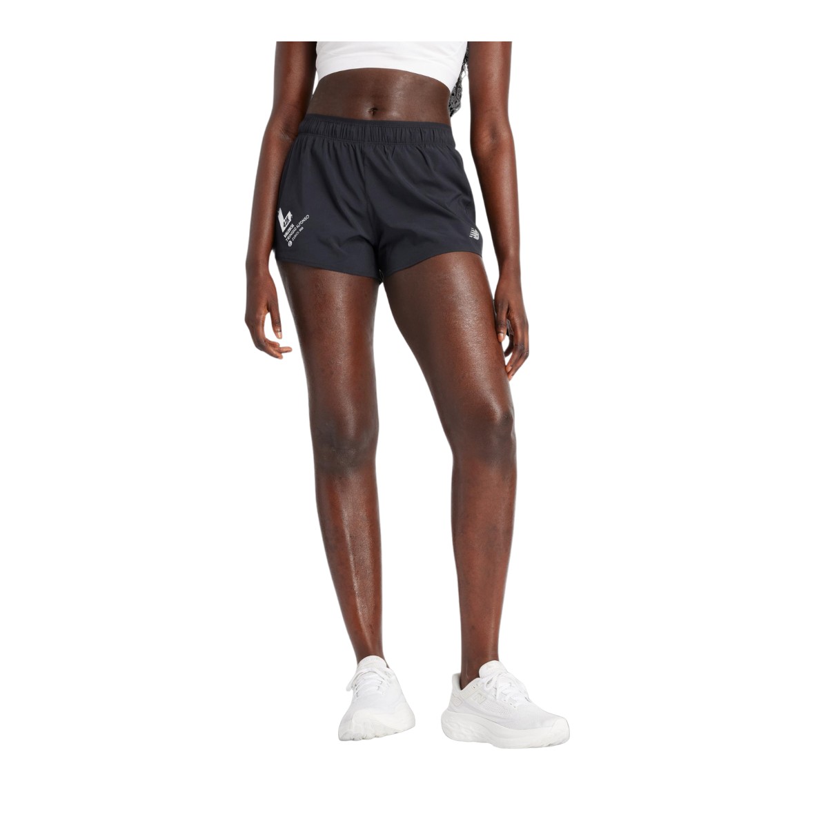 New Balance RC Valencia Marathon Shorts Schwarz Damen, Größe XS