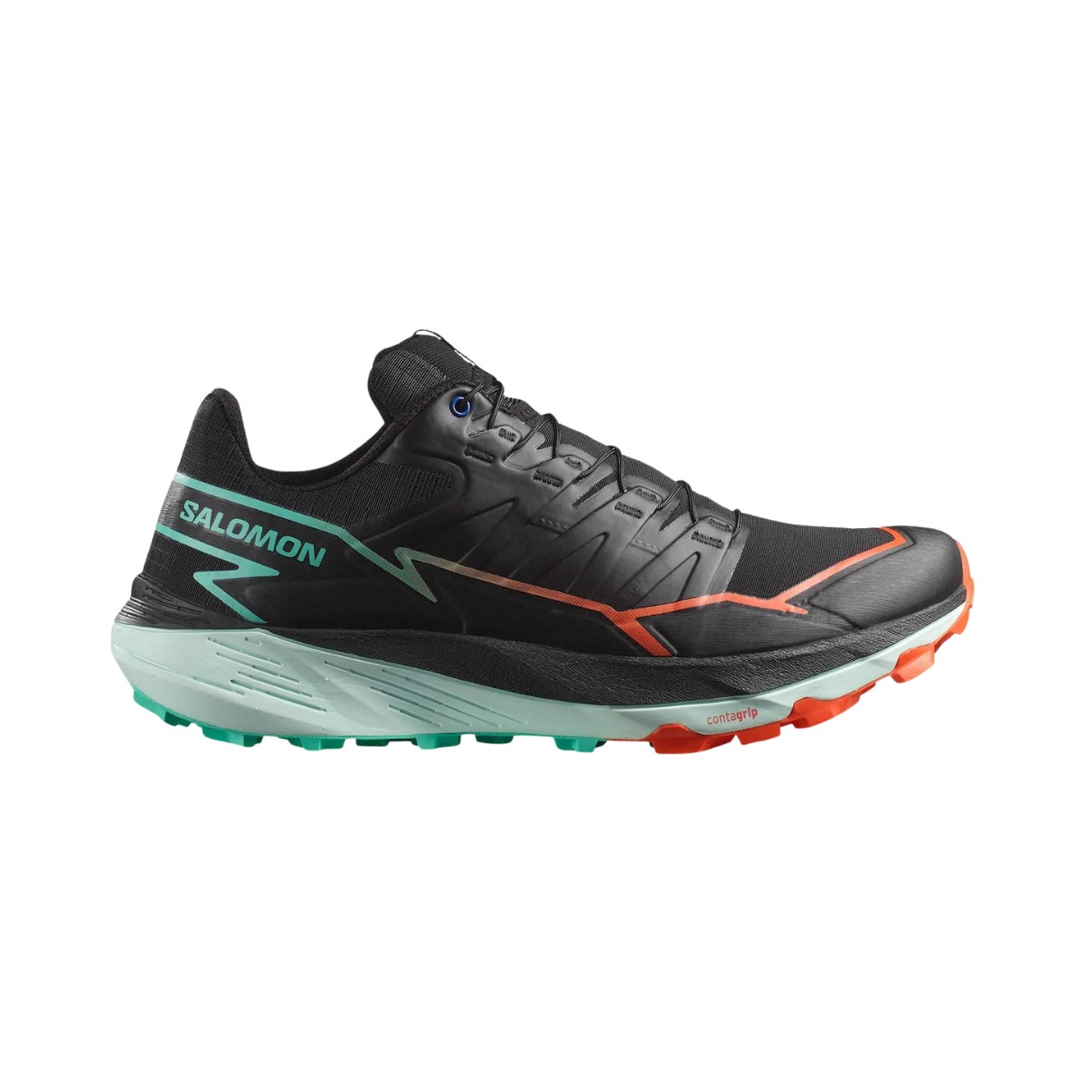 Salomon Thundercross Schuhe Schwarz Blau, Größe EU 41 1/3