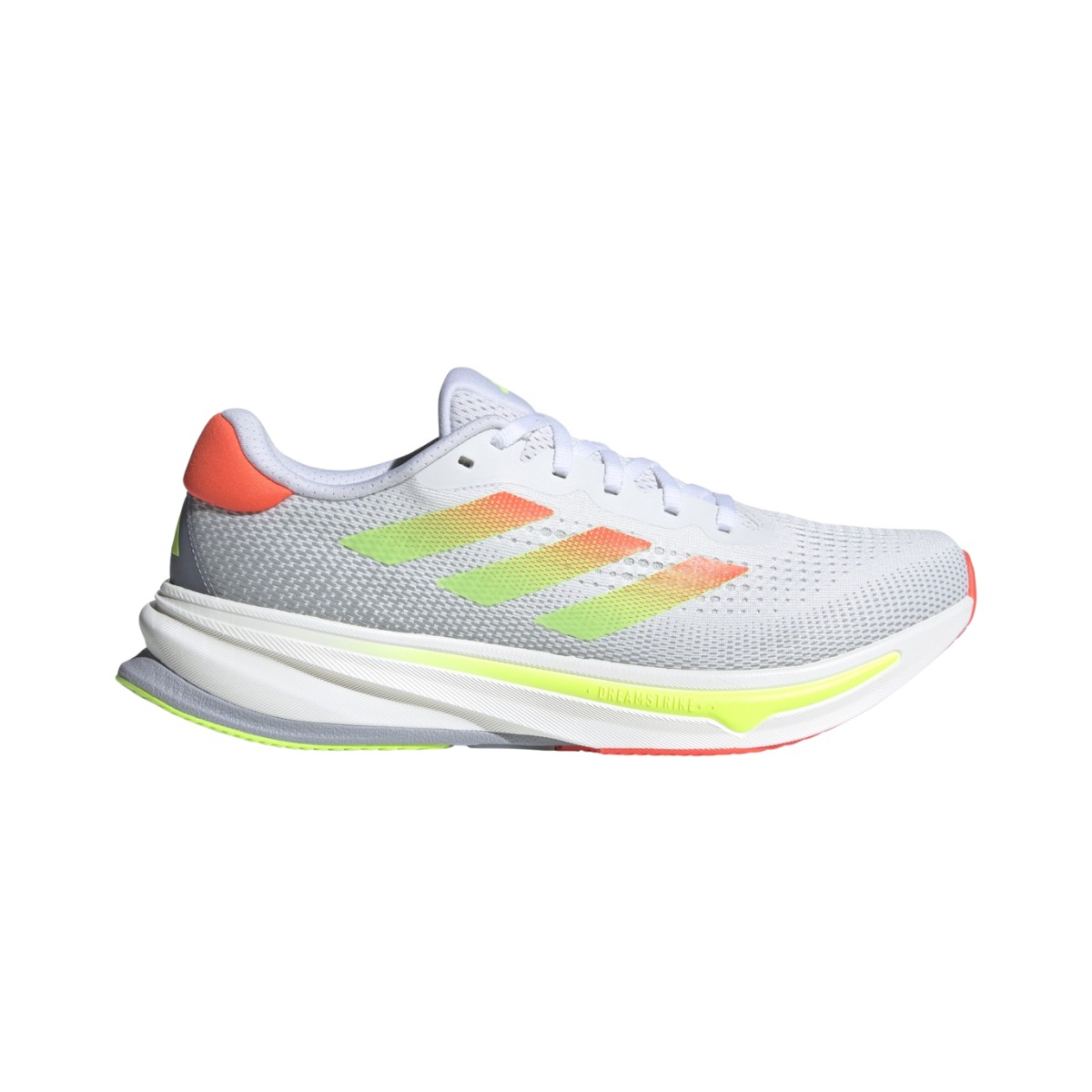 Adidas Supernova Rise Weiß Grau AW24 Laufschuhe, Größe UK 12