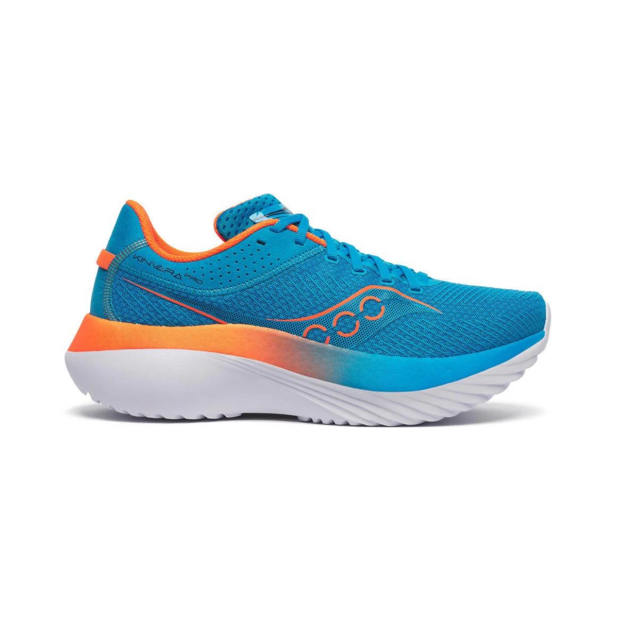 Saucony Kinvara Pro Blau Orange  Laufschuhe, Größe 42 - EUR