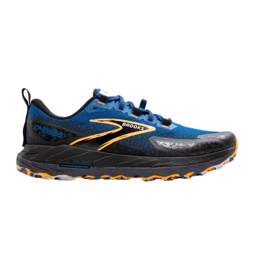 Brooks Cascadia 18 Shoes Blue Orange AW24