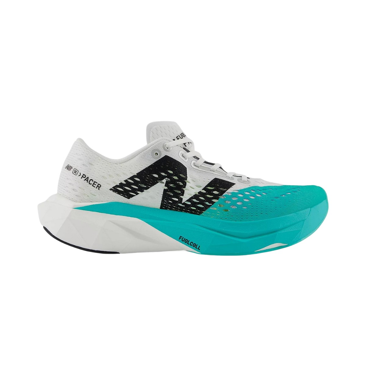 New Balance FuelCell SuperComp Pacer v2 Blau Weiß AW24 Damen Schuhe, Größe 40,5 - EUR