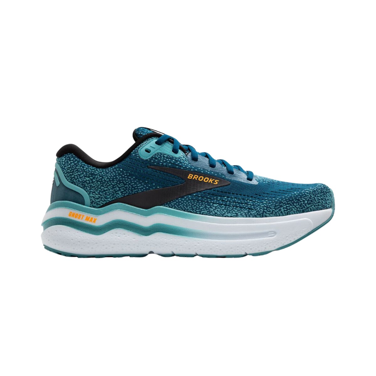 Brooks Ghost Max 2 Blau Schwarz AW24 Turnschuhe, Größe 42,5 - EUR