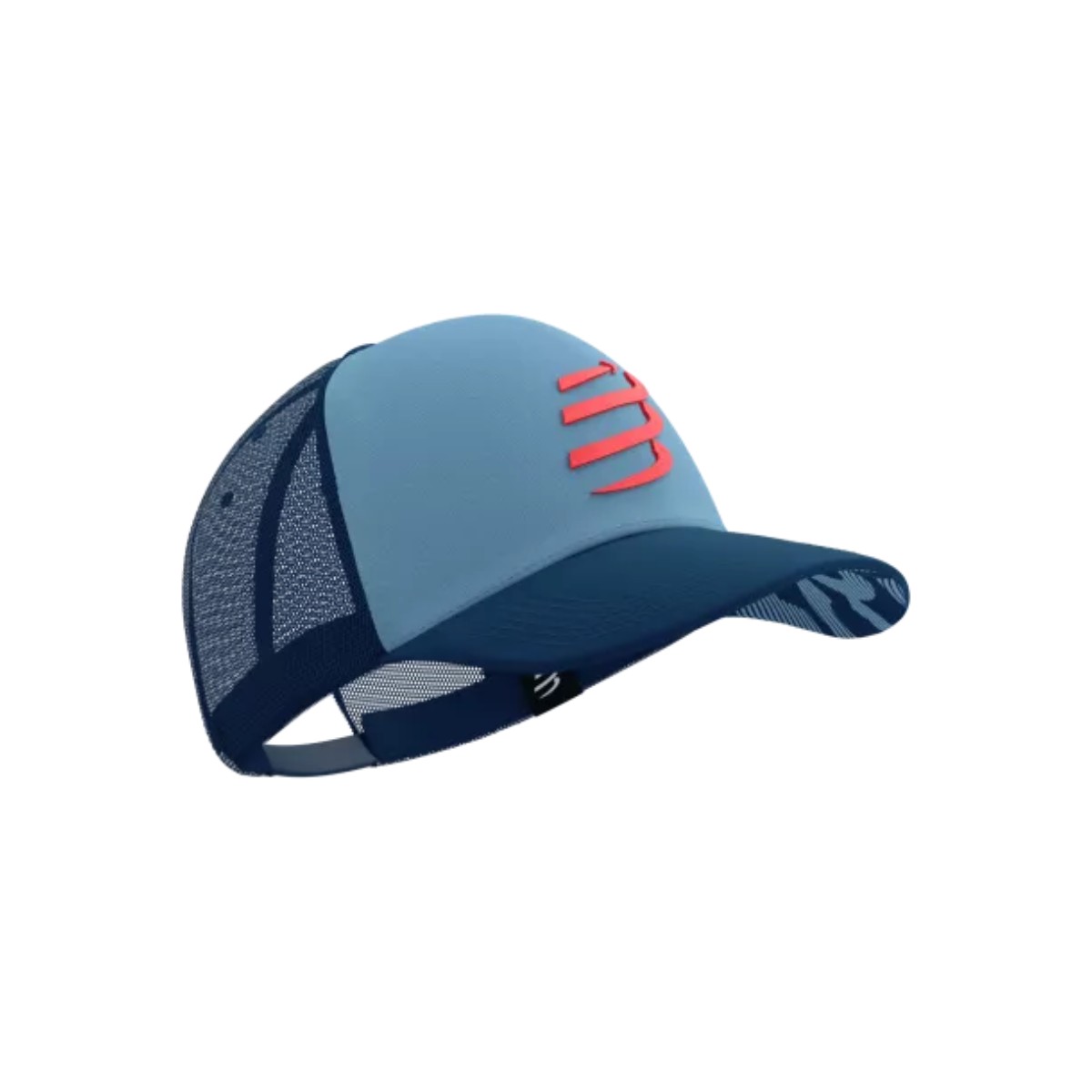 Compressport Trucker Kappe Blau Rot