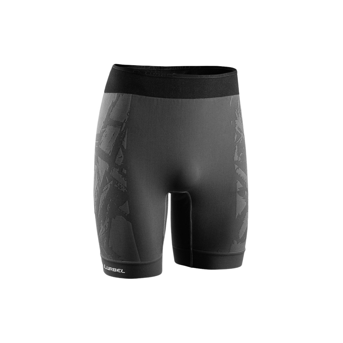 Lurbel Spirit Blur Kurze Strumpfhose Grau Schwarz, Größe L