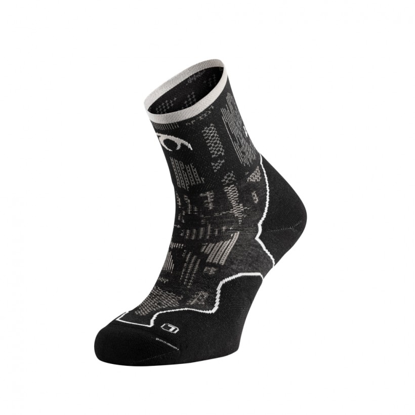 Calcetines Lurbel Desafio Blur Four Negro Gris