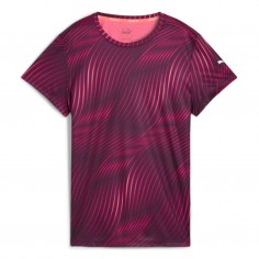 Puma Favourite Short Sleeve T-shirt Purple Women