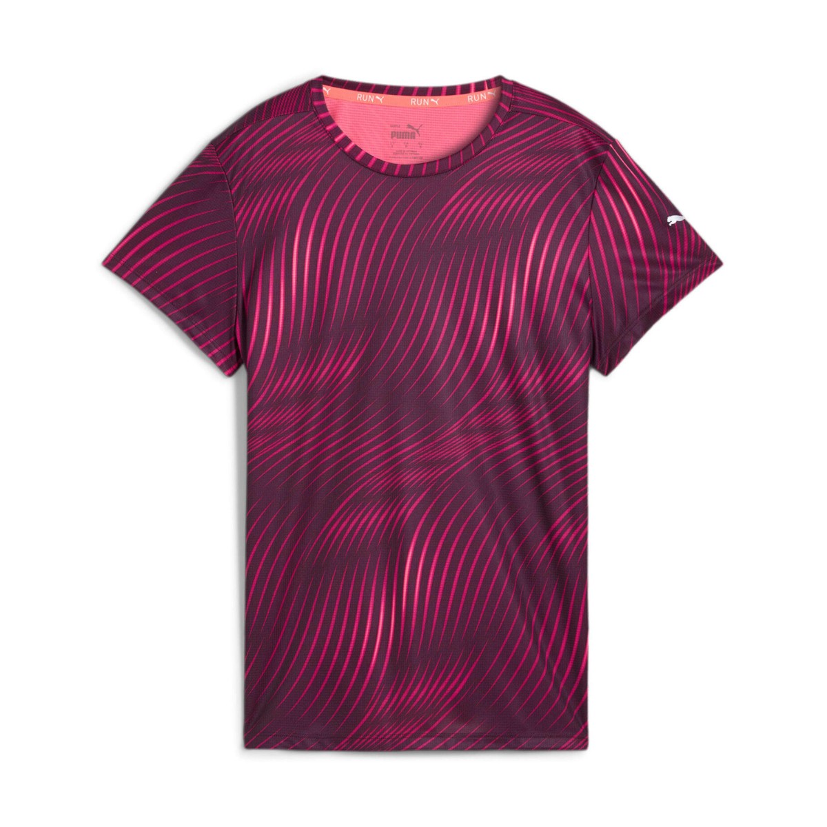 Puma Favourite Kurzarm-T-Shirt Lila Damen, Größe S