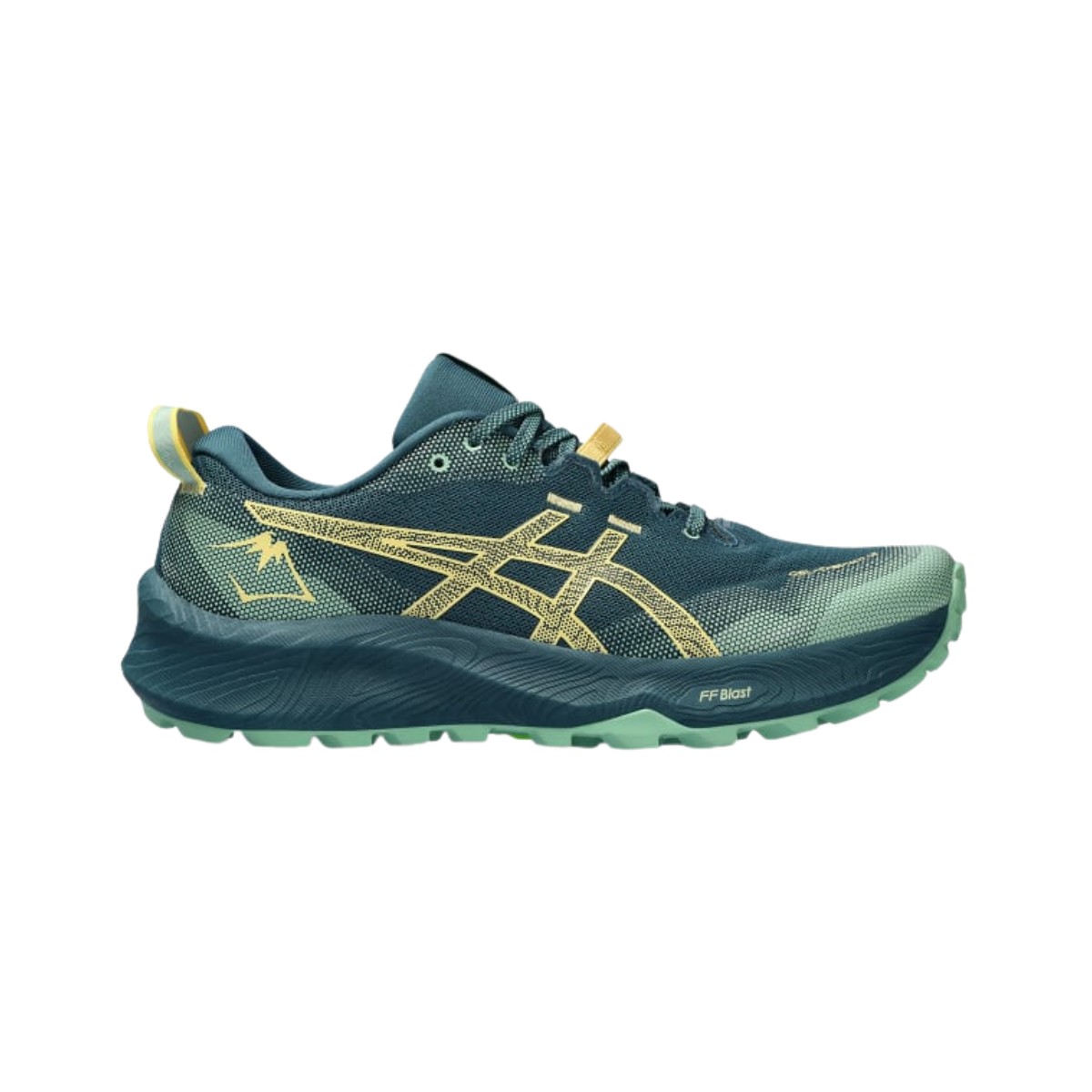 Asics Gel Trabuco 12 Blau Grün AW24 Schuhe