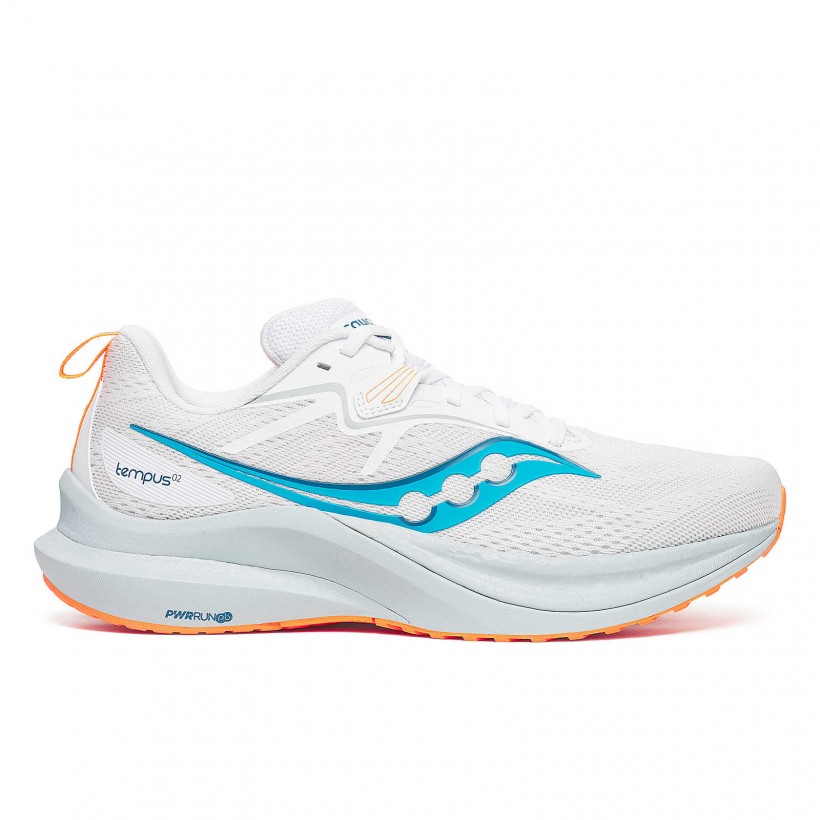 Saucony Tempus 2 White Blue  Sneakers