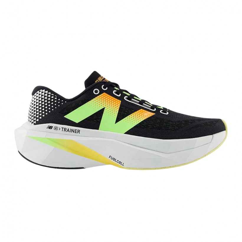 Buty New Balance FuelCell SuperComp Trainer v3 Czarne Zielone Żółte 