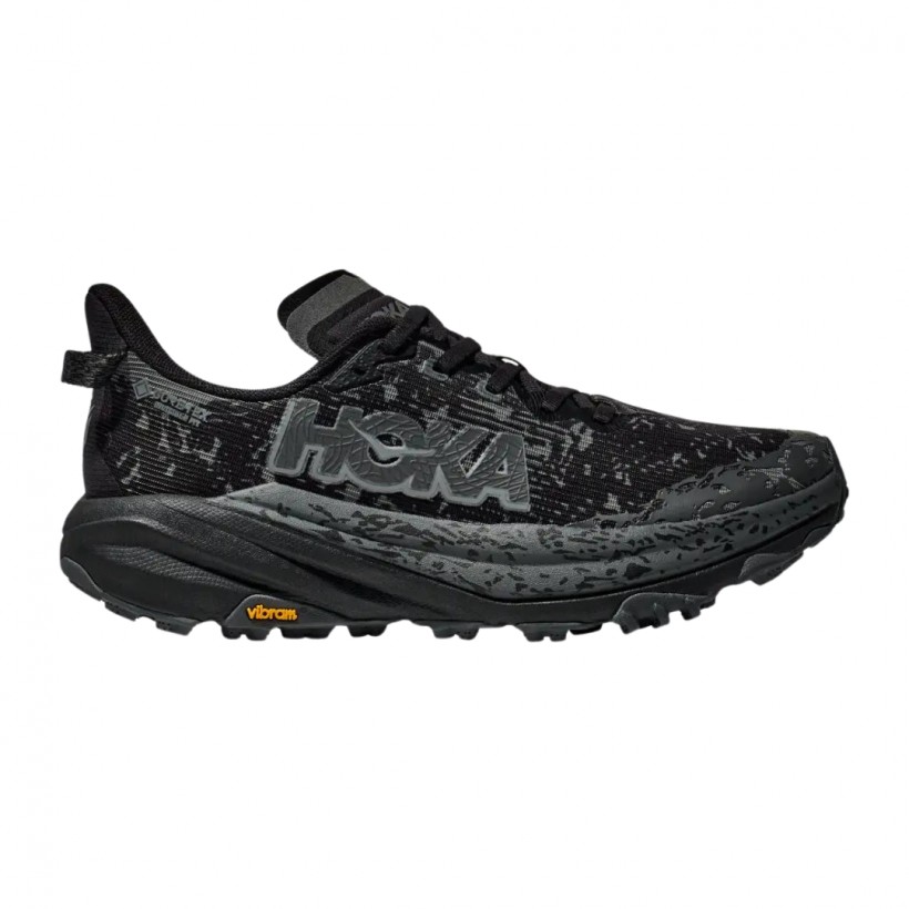 Hoka Speedgoat 6 GTX Black Grey  Running Shoes