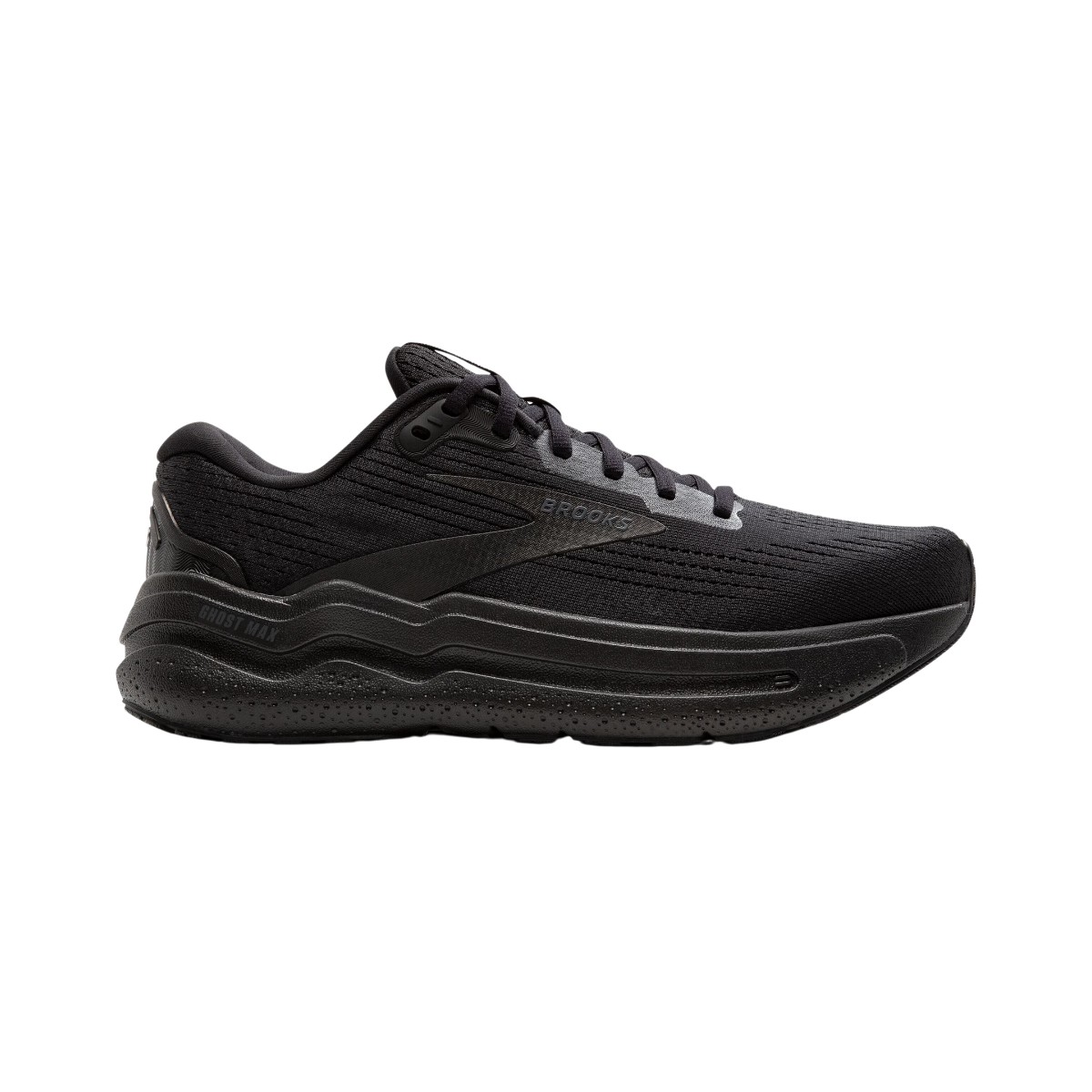 Brooks Ghost Max 2 Schwarz AW24 Schuhe, Größe 45,5 - EUR