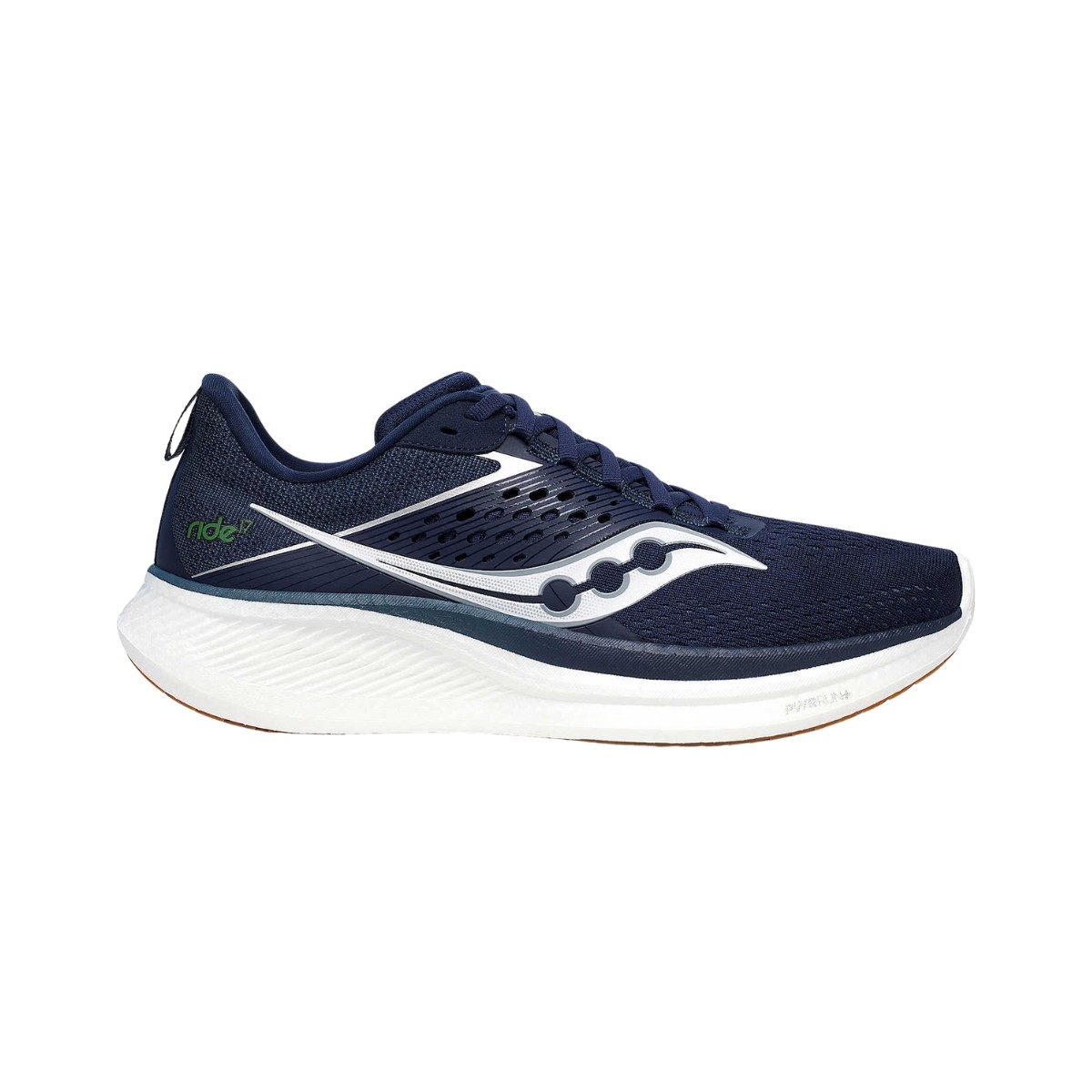 Saucony Ride 17 Blau Weiß AW24 Schuhe, Größe 41 - EUR