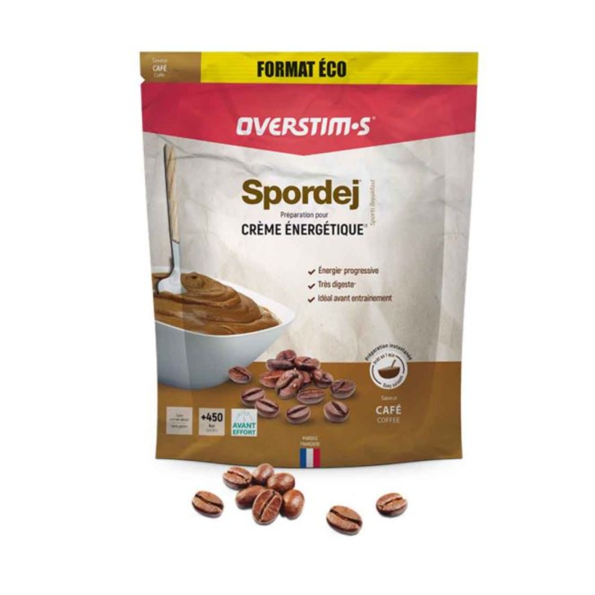 Overstims Spordej Kaffee-Energiecreme 1,5 kg