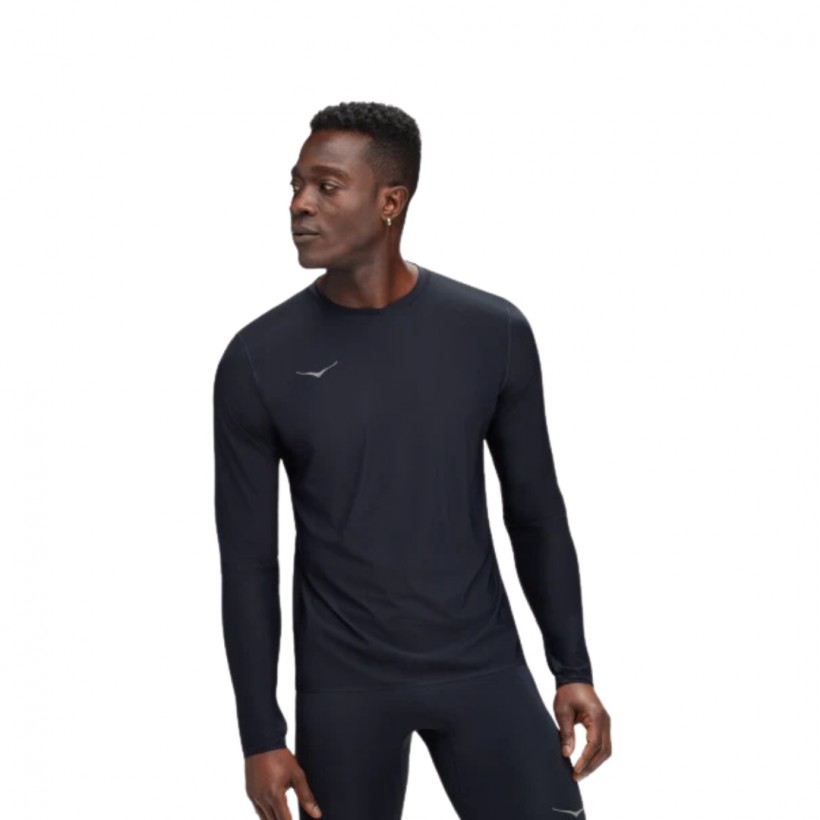 Hoka Airolite Long Sleeve T-Shirt Black Grey