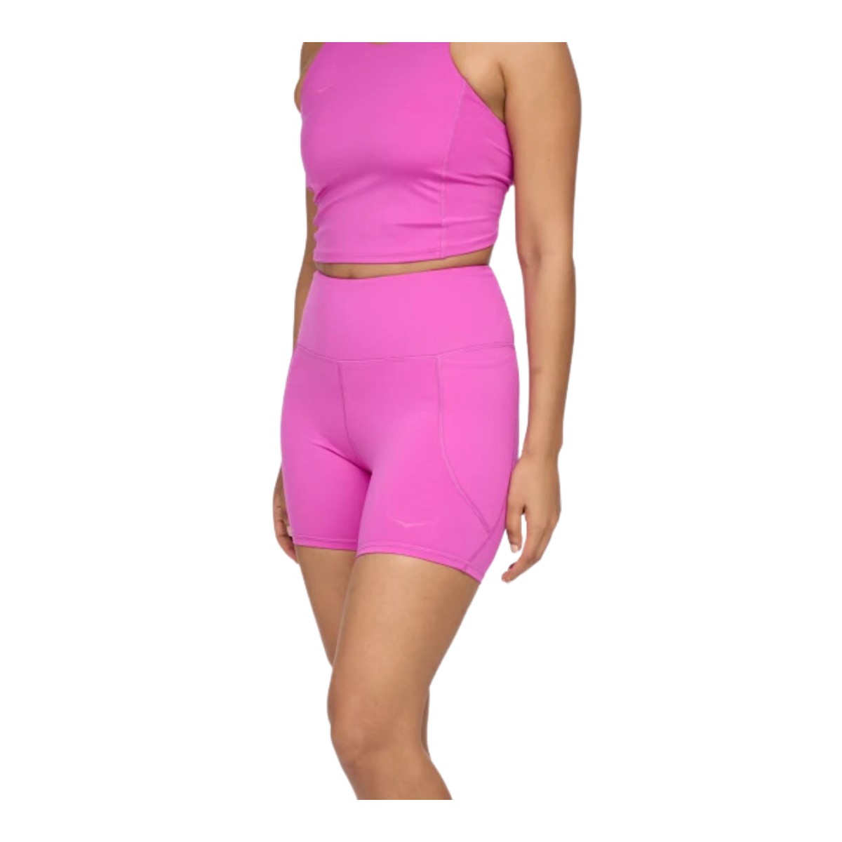 Hoka Elaro kurze Strumpfhose 12,7 cm Fuchsia Damen, Größe S