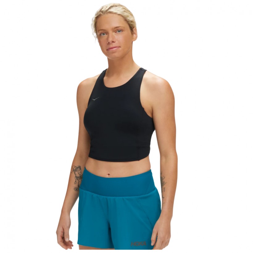 Hoka Elaro Black Women's Sports Bra