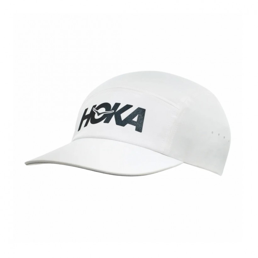 Hoka Performance Cap White Black Unisex