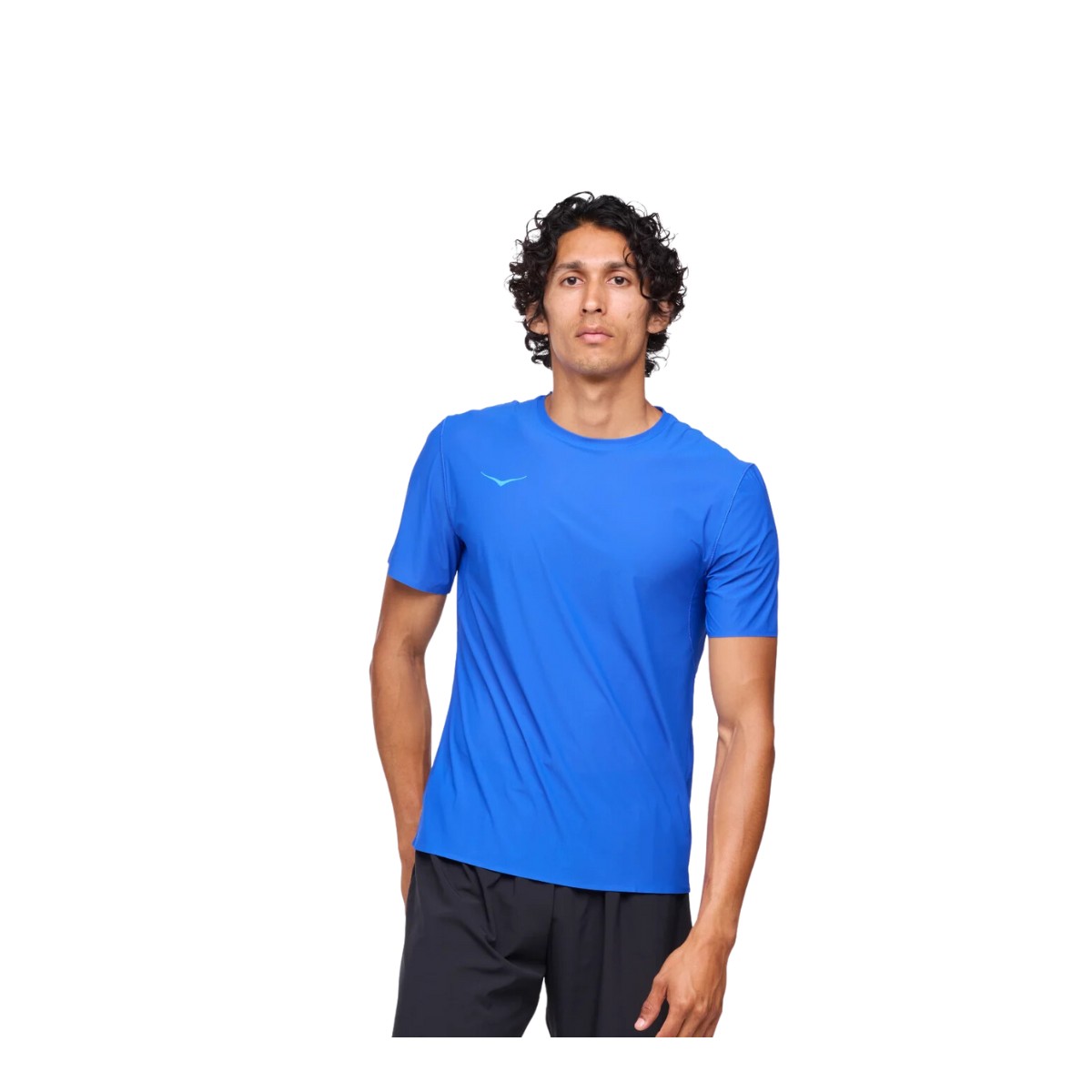 Hoka Airolite Kurzarm-T-Shirt Blau, Größe S