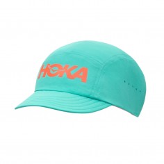 Hoka Foldable Cap Green Orange Unisex