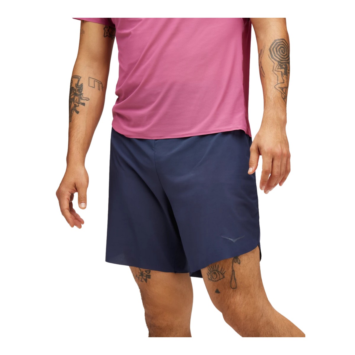 Hoka Skyglide Shorts Dunkelblau, Größe L