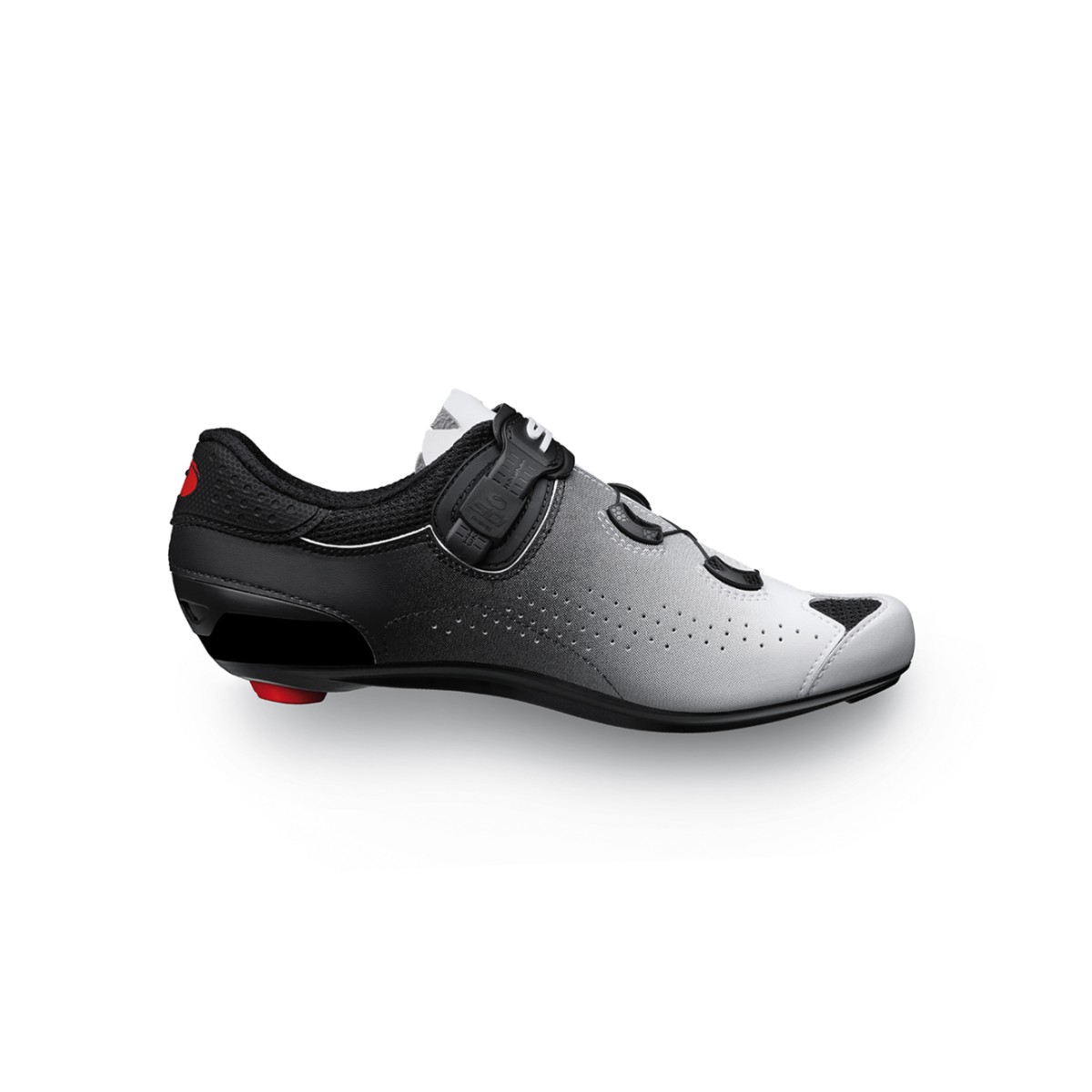 SIDI Genius 10 Mega Weiß Schwarz Schuhe, Größe 43 - EUR