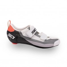 SIDI T-5 Air Schuhe Schwarz Weiß Koralle