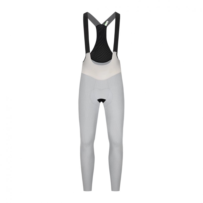 Q36.5 Dottore Hybrid Long Gray Black Bib Shorts