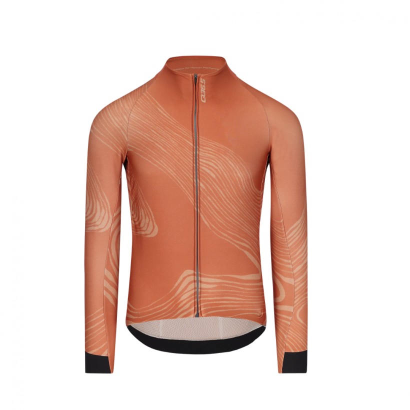 Q36.5 Gregarius Hybrid Dolomites Long Sleeve Jersey Red