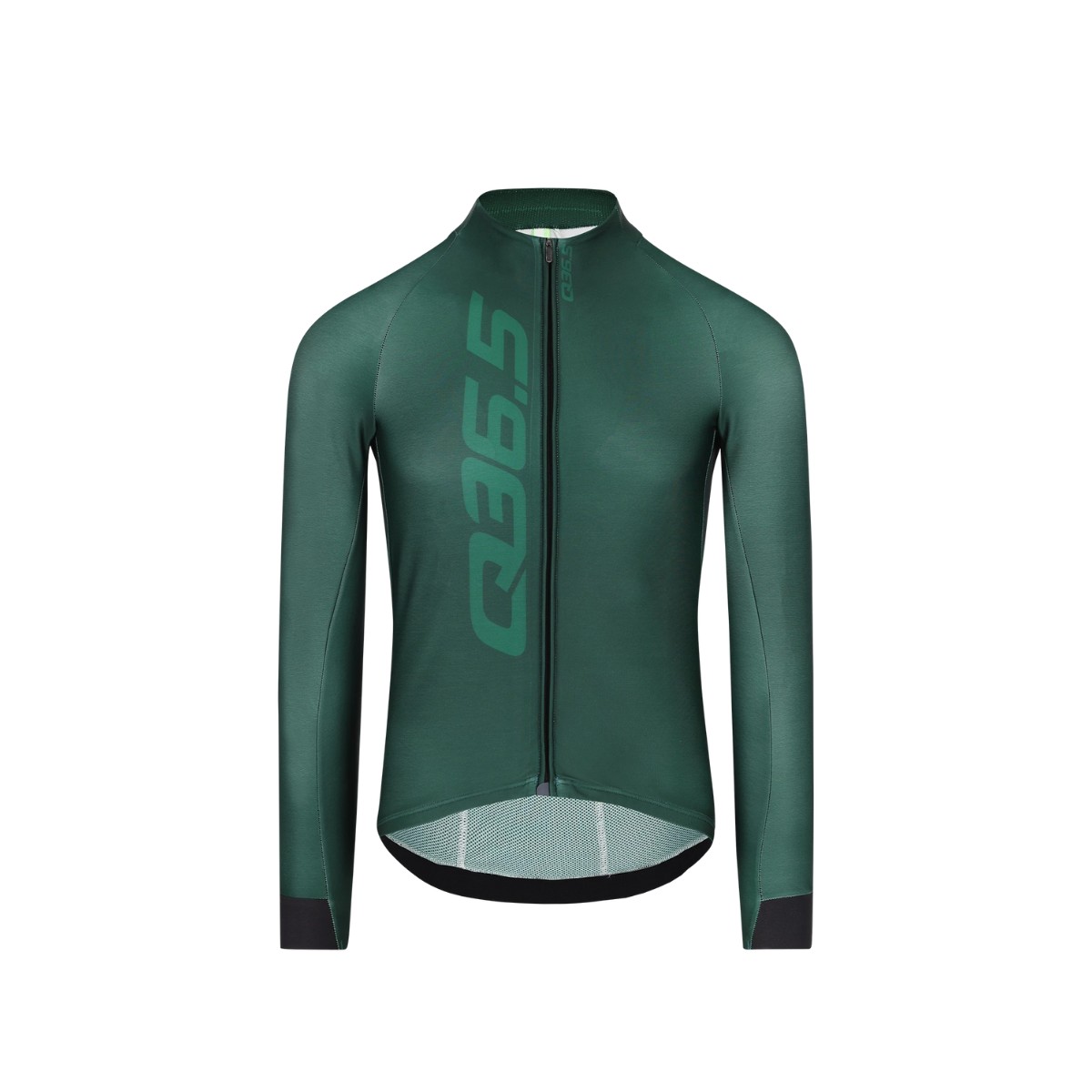 Q36.5 Gregarius Hybrid Signature Langarm-Grüntrikot, Größe M