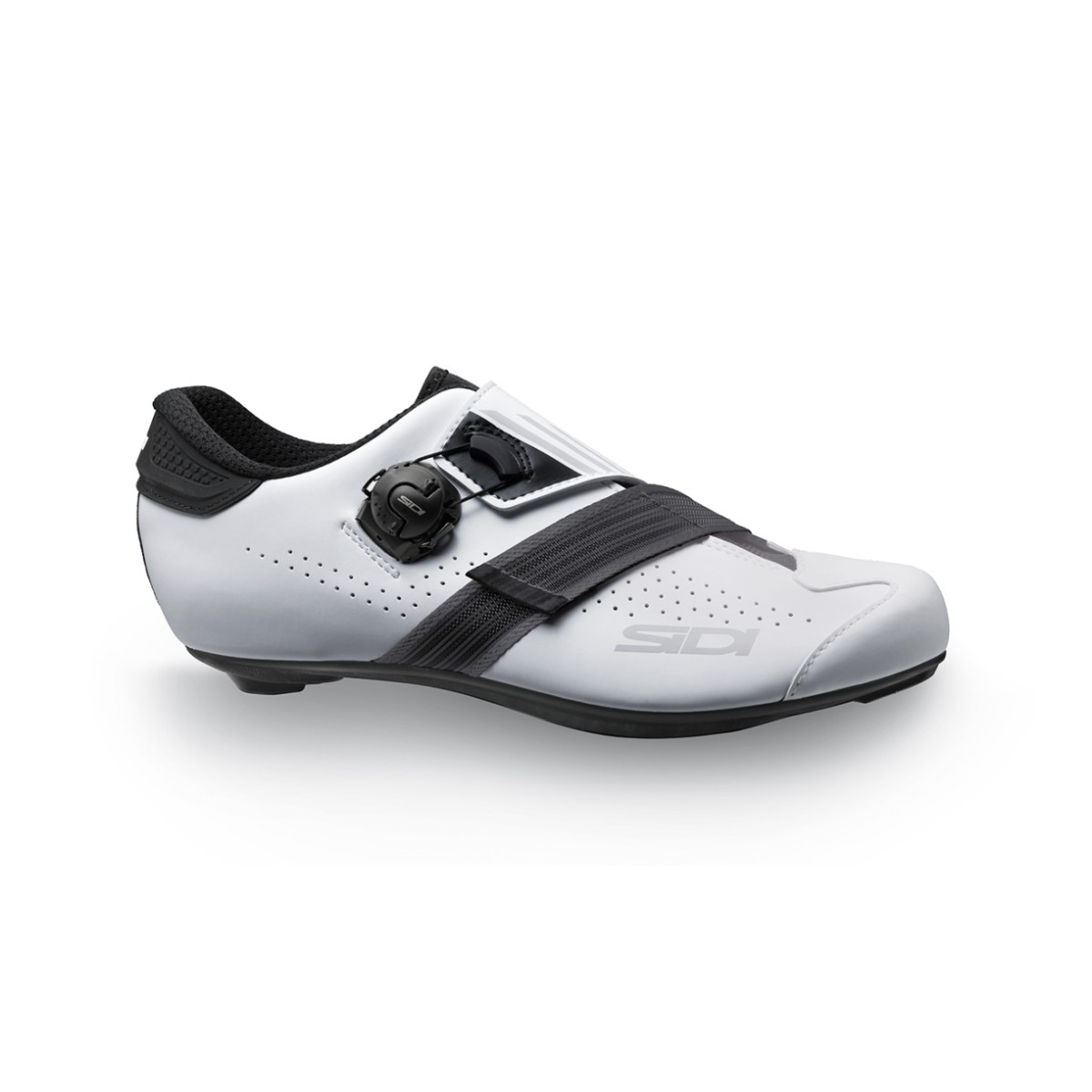 Sidi Prima Weiße schwarze Turnschuhe, Größe 46 - EUR