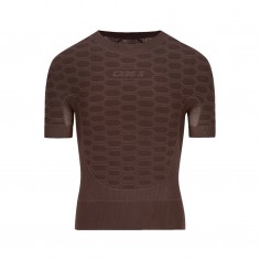 Q36.5 Base Layer 2 Short Sleeve T-Shirt Brown