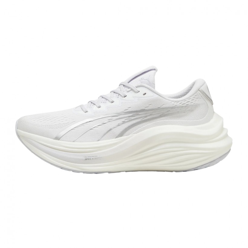 Puma MagMax Nitro White Gray Sneakers AW24