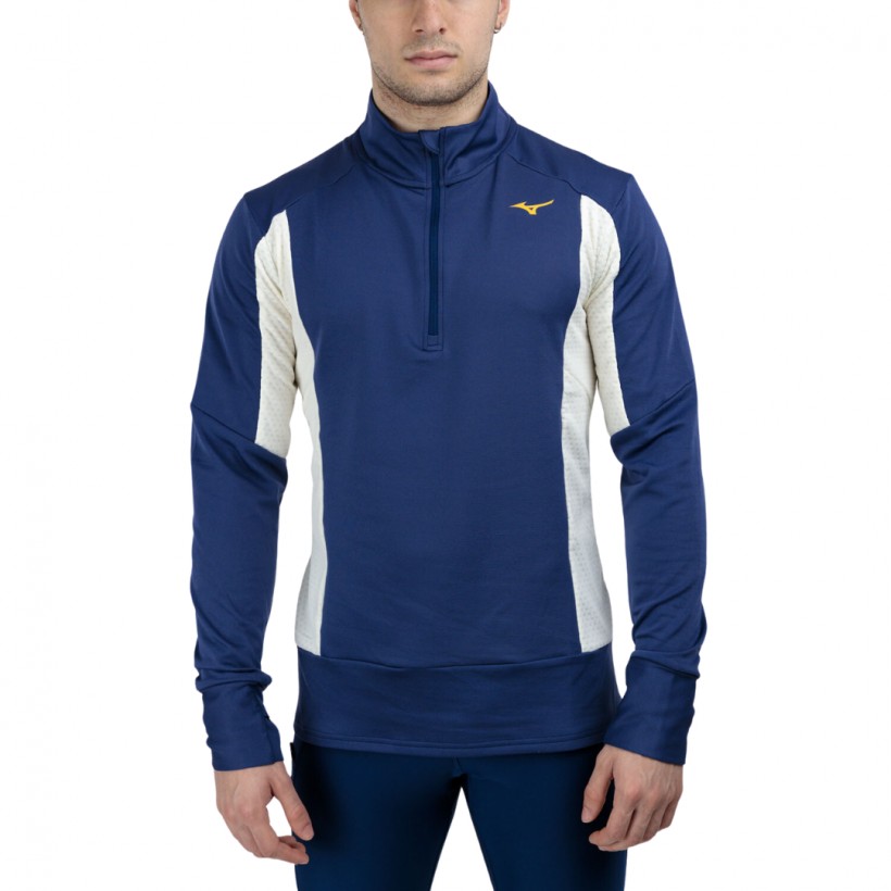 Mizuno Wamalite Sweatshirt Blue White