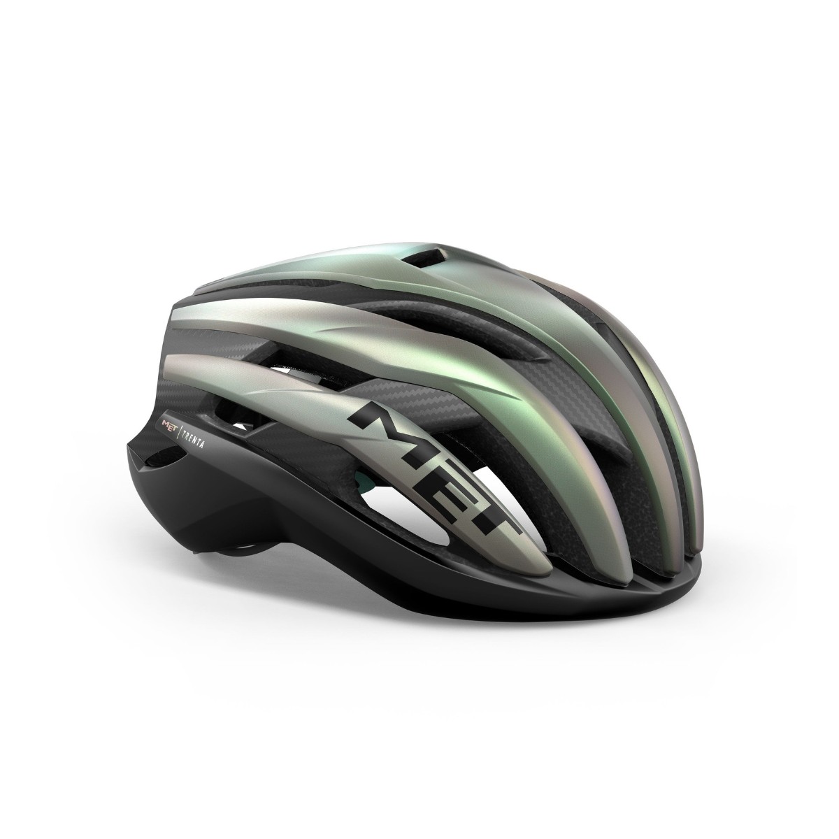 Фото - Шолом велосипедний MET Trenta 3K Carbon MIPS Helmet Grey Green, Size M 3HM146CE00LMB1-M 