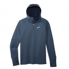 Brooks Notch Thermal Hoodie 2.0 Blue