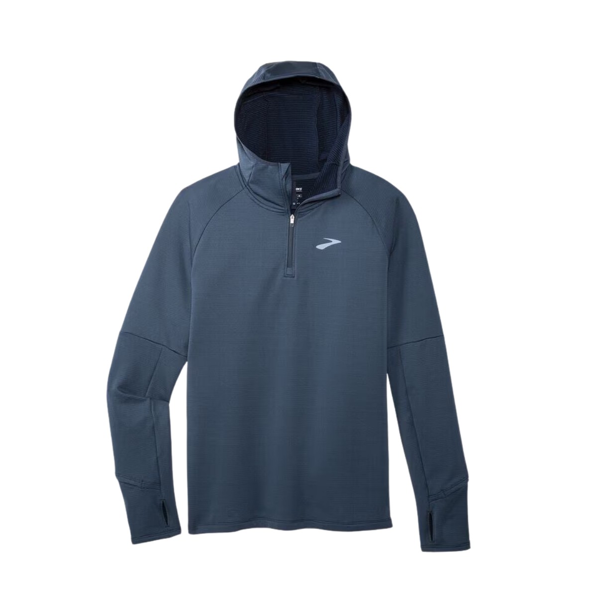 Brooks Notch Thermal Hoodie 2.0 Blau, Größe L