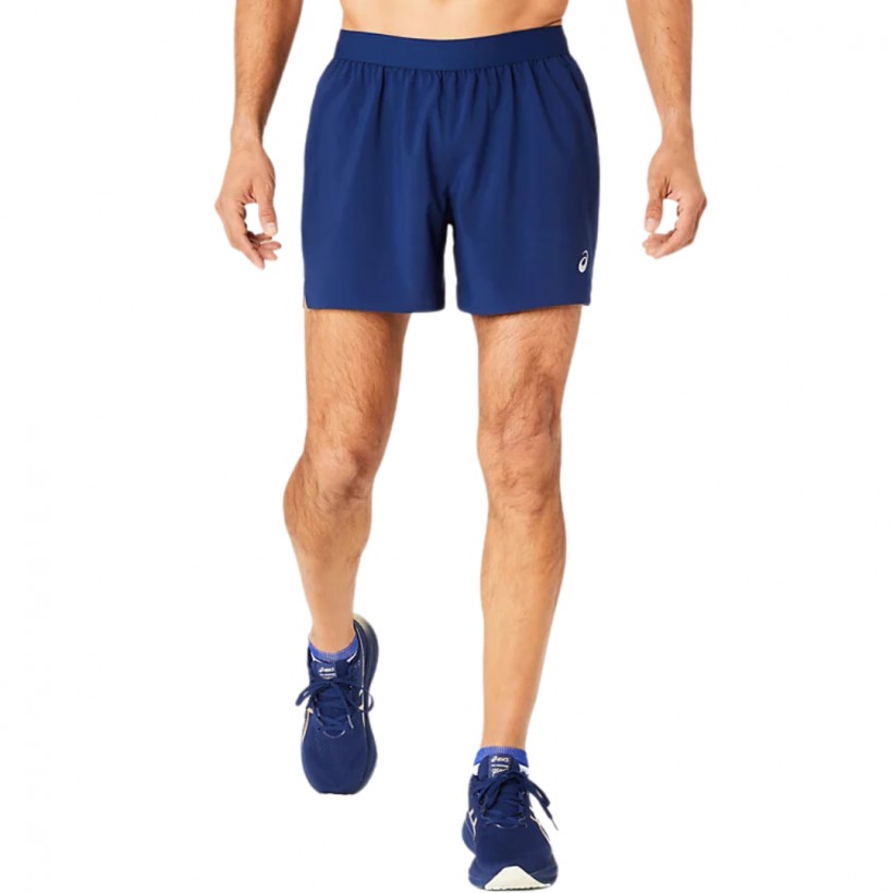 Asics Road 5in Blue Shorts